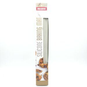 Art + Cook Gray Silicone Baking Mat, Non Stick Surface 11.75" x 15.75"